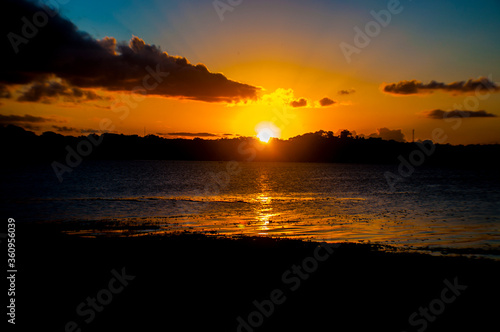 sunset over the sunset  sky  sun  clouds  cloud  nature  landscape  evening  sunrise  light  orange  blue  sunlight  water  dawn  morning  dark  night  dusk  beach  lake  heaven