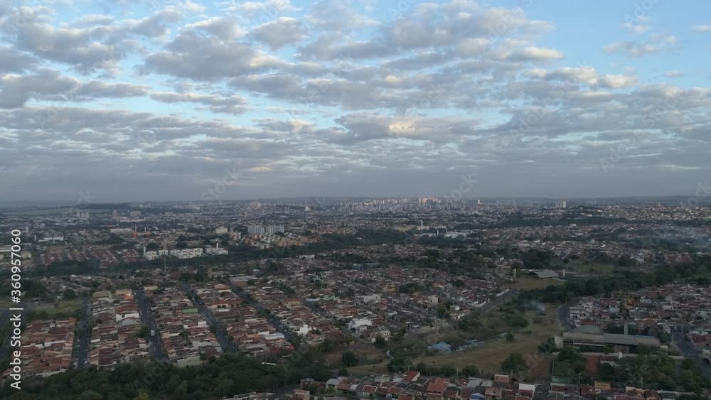 Aerial view of the city of Ribeirao Preto, Sao Paulo Aerial view of the city of Ribeirao Preto, Sao Paulo
