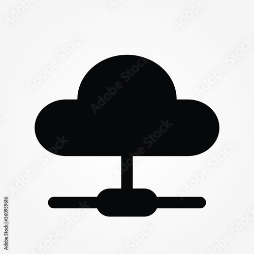 cloud icon design vector illustration