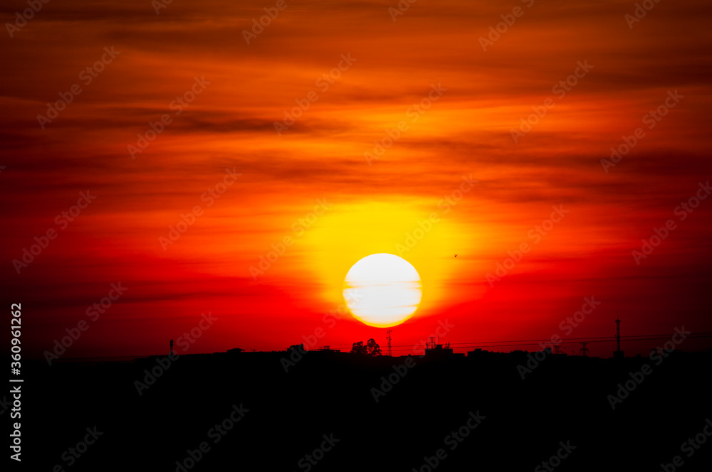 sunset, sun, sky, clouds, sunrise, orange, red, nature, dusk, landscape, evening, cloud, summer, light, horizon, silhouette, sunlight, sundown, beautiful, dawn, view, yellow sunset, sun, sky, clouds, sunrise, orange, red, nature, dusk, landscape, evening, cloud, summer, light, horizon, silhouette, sunlight, sundown, beautiful, dawn, view, yellow