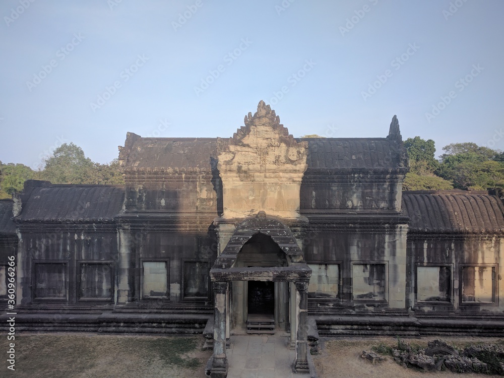 Fototapeta premium Angkor Temples in Cambodia - February 2017