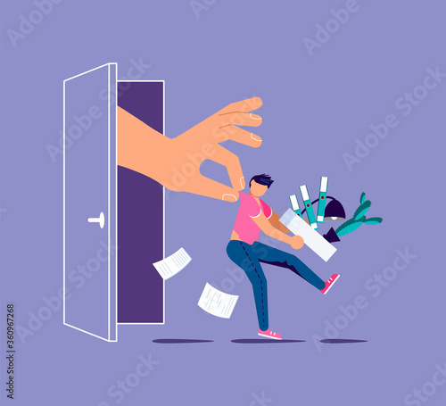 Concept of dismissal employees
