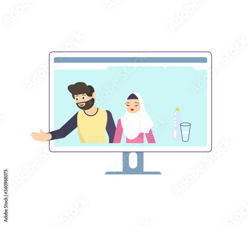 Virtual meeting concept