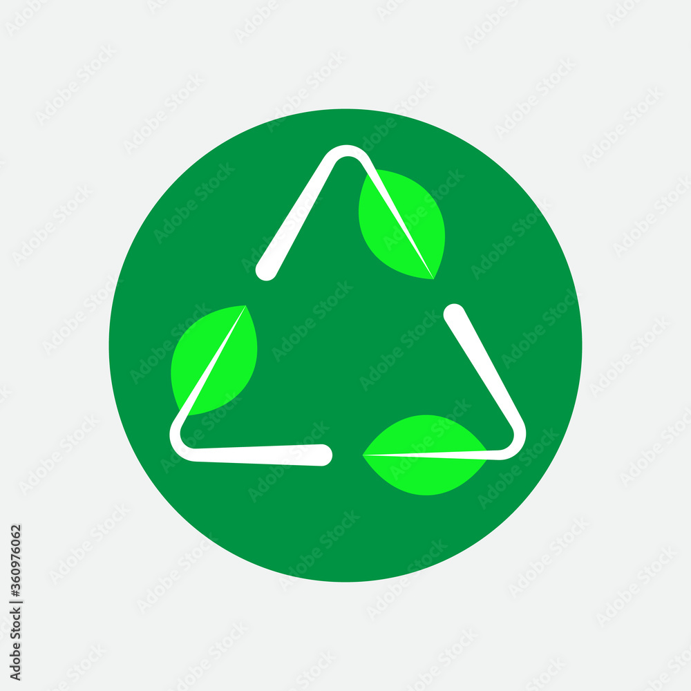 Biodegradable recyclable plastic free package icon. vector illustration Biodegradable recyclable plastic free package icon. vector illustration