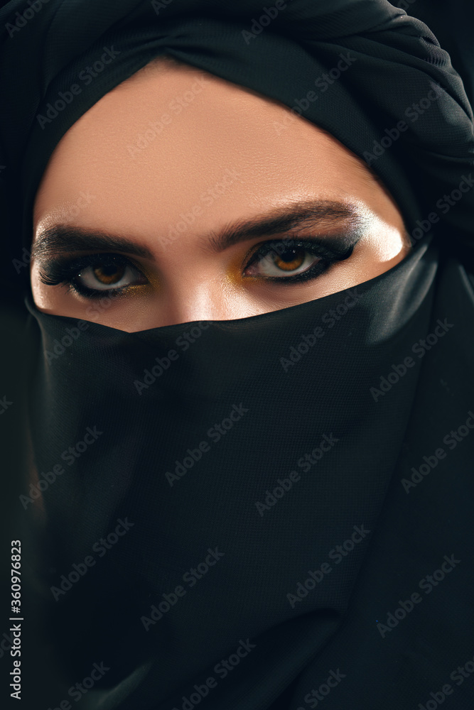 eyes of an eastern woman eyes of an eastern woman
