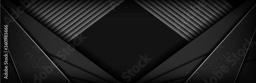 abstract luxury black carbon background