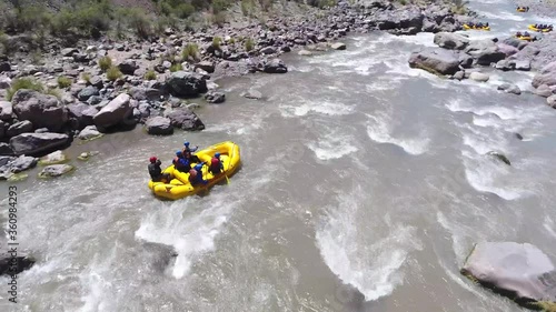 Rafting in Potrerillos Mendoza Argentina