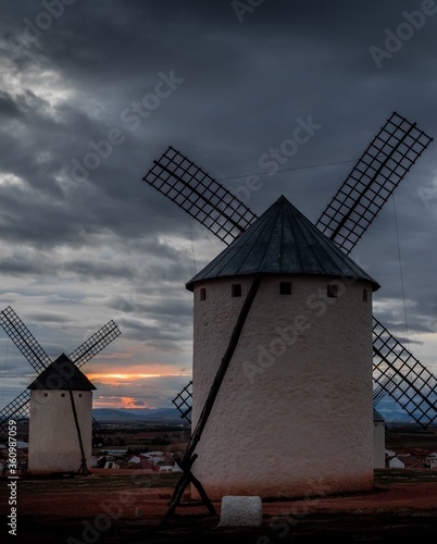 Campo de Criptana windmills. photo