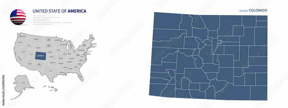 Colorado Map U S States Vector Map Of Colorado Us States Map Stock 1000 F 360992404 L312nFhATZYTuMSOjANbTVFdvwblAjlM 