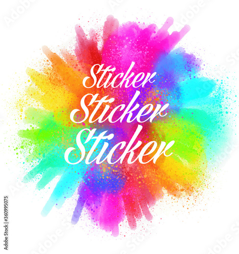 abstract watercolor background