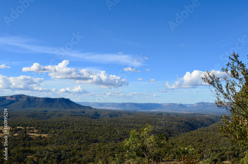 landscape with clouds photo