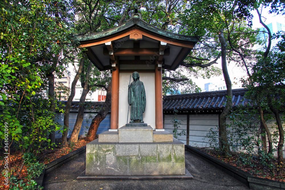 The Minatogawa Shrine in Kobe, Kansai, Japan.