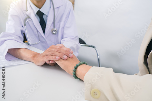 Doctor with patient,Routine health check