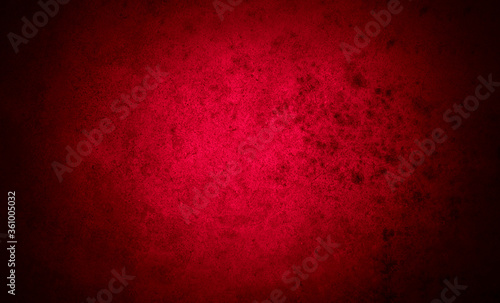 Old wall texture cement black red background abstract dark color design are light with white gradient background.