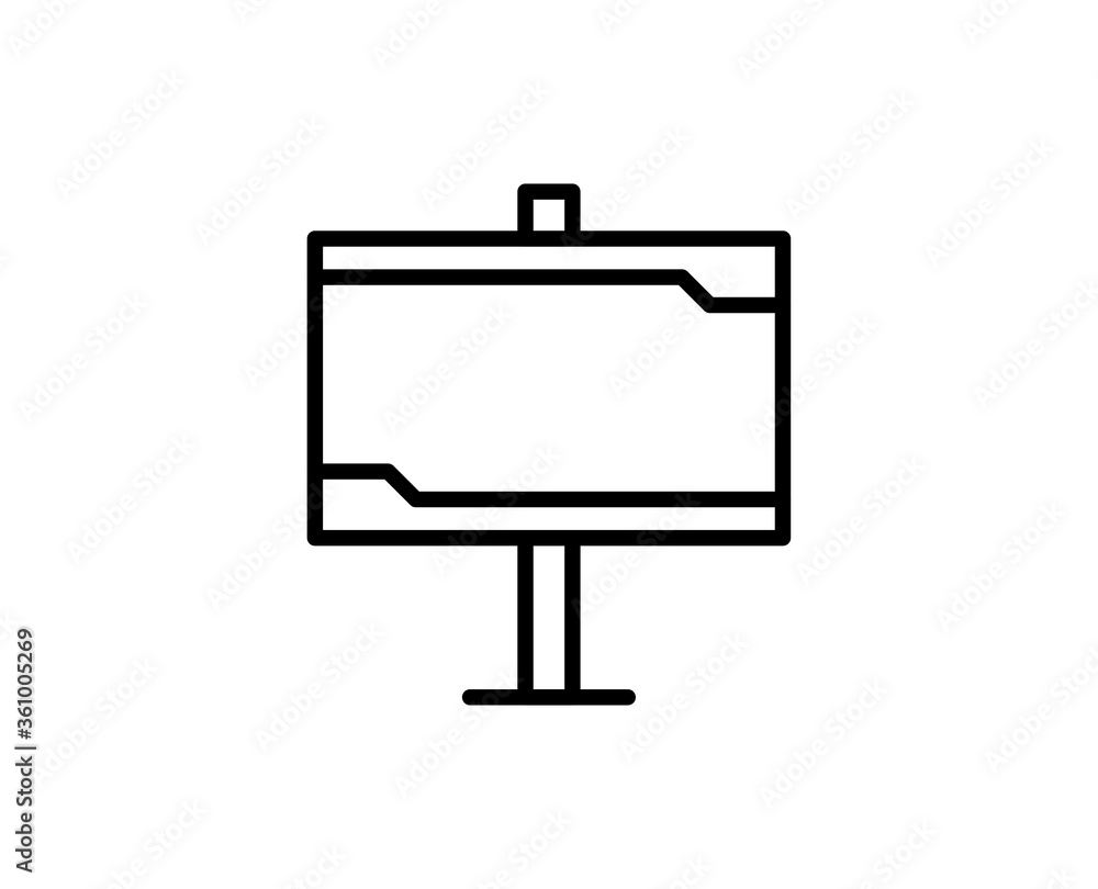 Marketing line icon Marketing line icon
