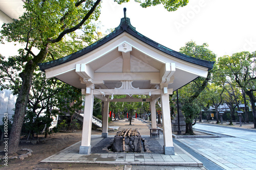 The Minatogawa Shrine in Kobe, Kansai, Japan. photo