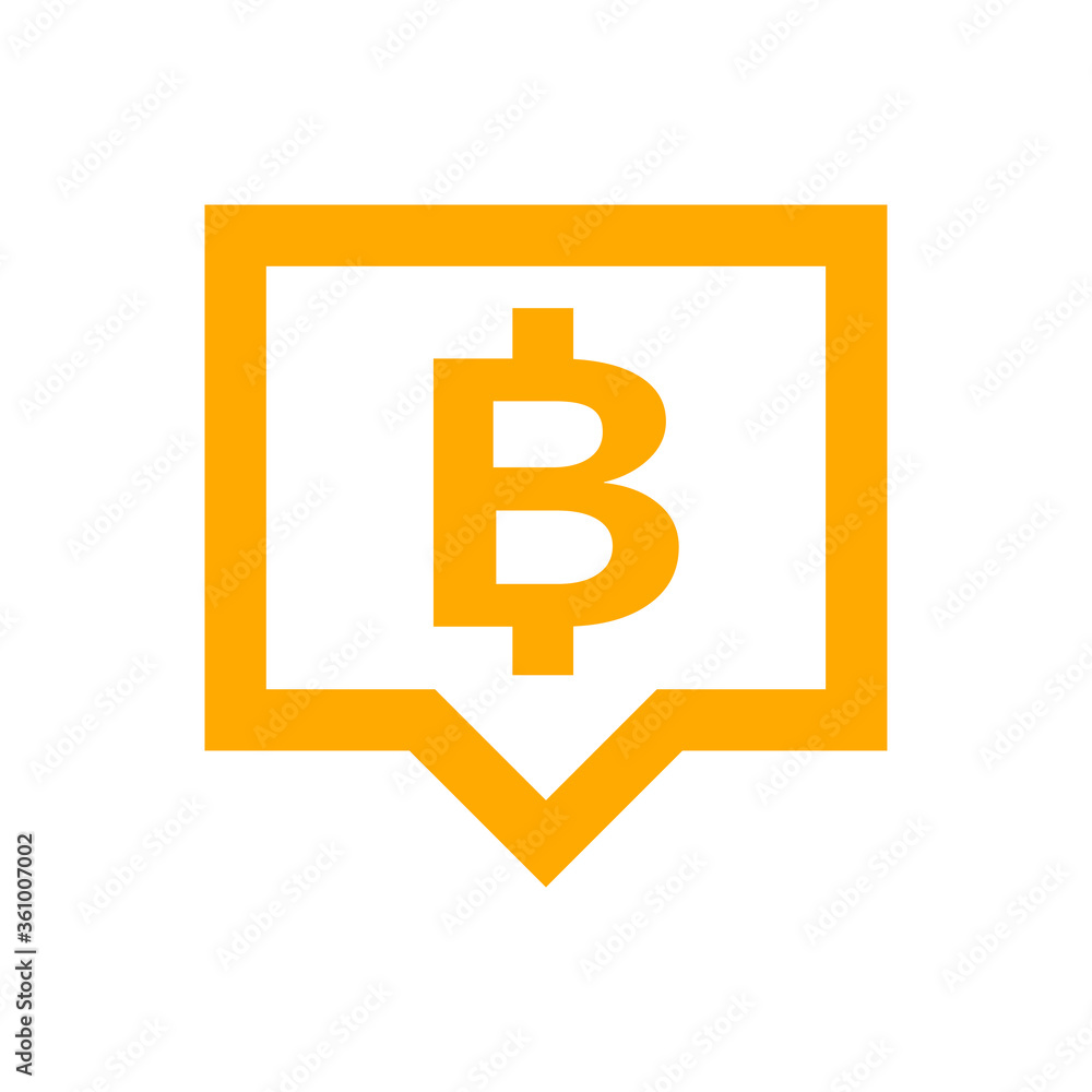 currency money in speech bubble square shape for icon, THB coin thailand for flat icon style, thai token money baht symbol orange, illustration money medal thai yellow gold currency money in speech bubble square shape for icon, THB coin thailand for flat icon style, thai token money baht symbol orange, illustration money medal thai yellow gold