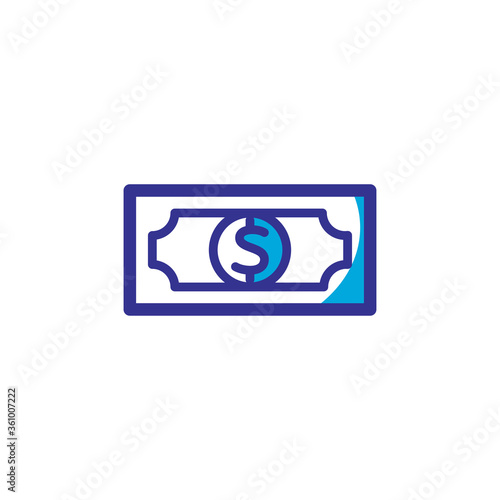 Free Download money icon, paper money icon logo illustration design - GFXLoad