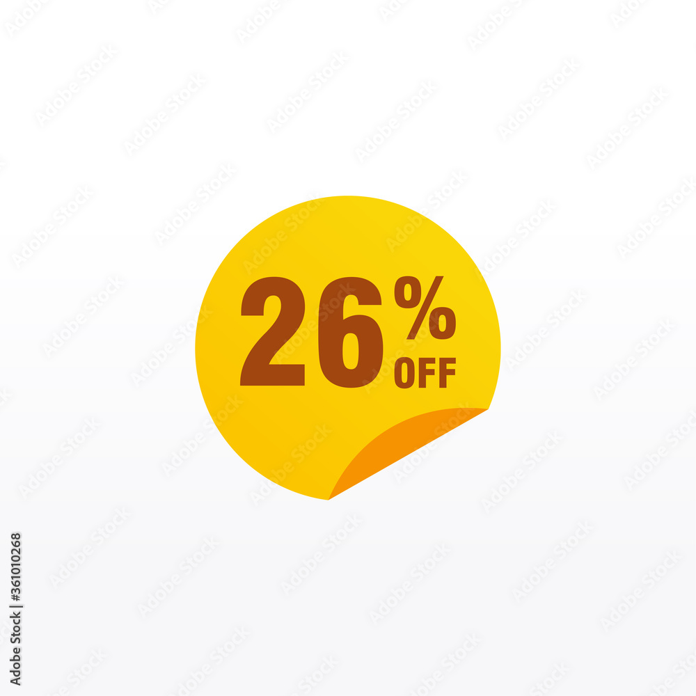 26 discount, Sales Vector badges for Labels, , Stickers, Banners, Tags, Web Stickers, New offer. Discount origami sign banner 26 discount, Sales Vector badges for Labels, , Stickers, Banners, Tags, Web Stickers, New offer. Discount origami sign banner