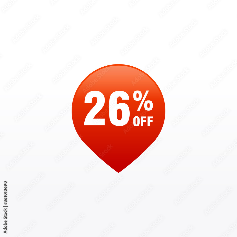 26 discount, Sales Vector badges for Labels, , Stickers, Banners, Tags, Web Stickers, New offer. Discount origami sign banner 26 discount, Sales Vector badges for Labels, , Stickers, Banners, Tags, Web Stickers, New offer. Discount origami sign banner