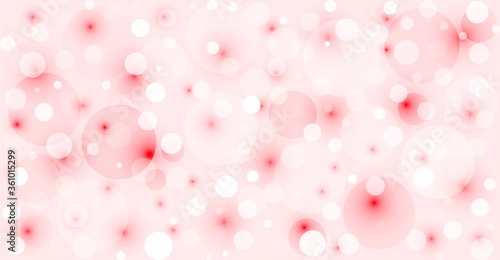 blurred background with valentine day vector design concept