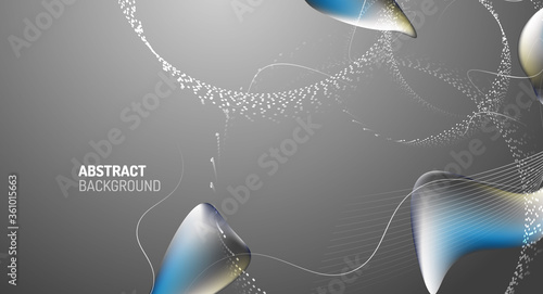 Fluid liquid color gradient background design. Vector illustration