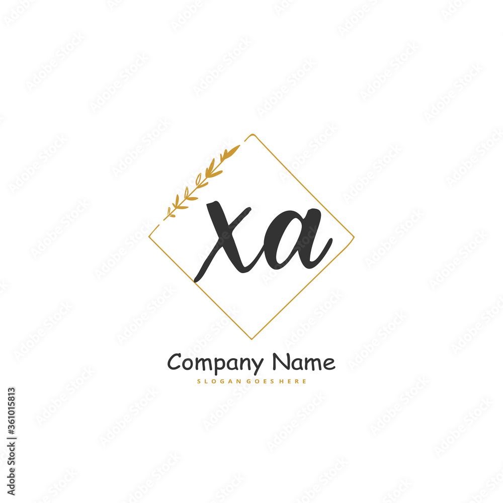 X A XA Initial handwriting and signature logo design with circle. Beautiful design handwritten logo for fashion, team, wedding, luxury logo. X A XA Initial handwriting and signature logo design with circle. Beautiful design handwritten logo for fashion, team, wedding, luxury logo.