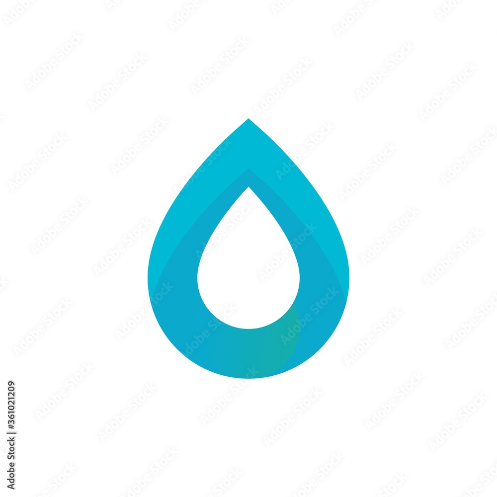 Water drop Logo Water drop Logo