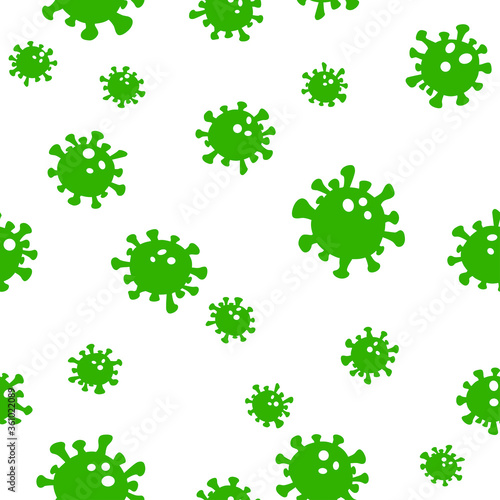 coronavirus covid-19 seamless texture