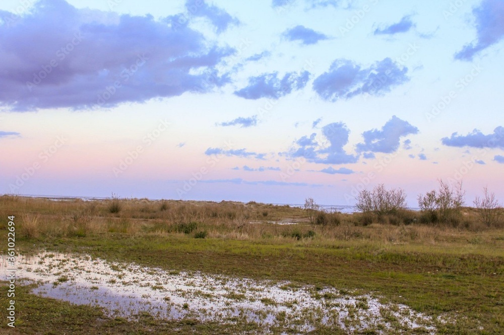 Fototapeta premium Playa de Cubelles / Cubelles beach 