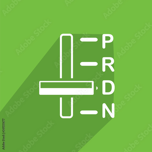 gearshift icon, Automotive icon vector