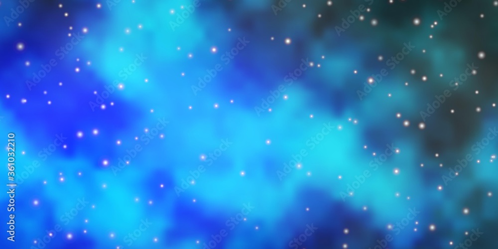 Light BLUE vector texture with beautiful stars. Decorative illustration with stars on abstract template. Theme for cell phones. Light BLUE vector texture with beautiful stars. Decorative illustration with stars on abstract template. Theme for cell phones.