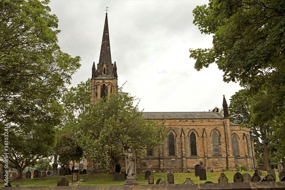 Holy Trinity Church, in Elsecar, Barnsley, South Yorkshire, England, UK.