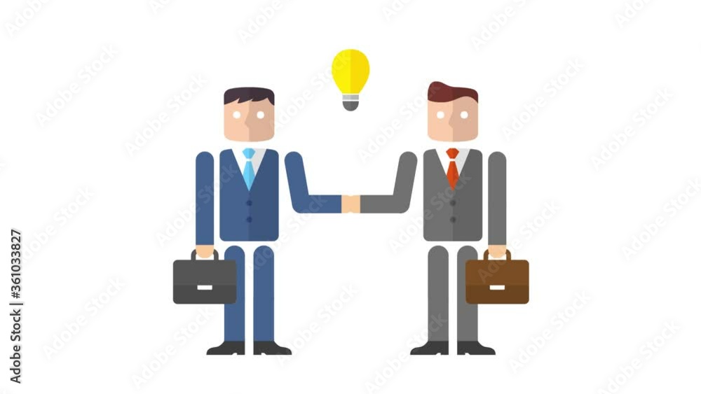 Businessmen shaking hands Businessmen shaking hands