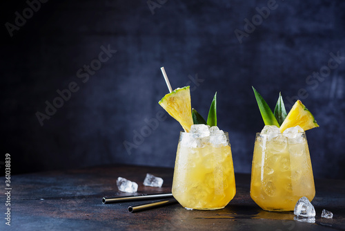 Summer cocktail and bar concept