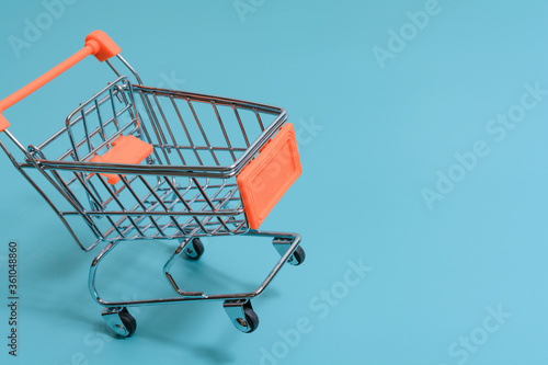 Shopping carts, wheelie up
