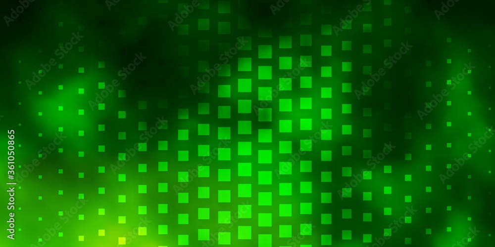 Light Green vector texture in rectangular style. Modern design with rectangles in abstract style. Pattern for business booklets, leaflets