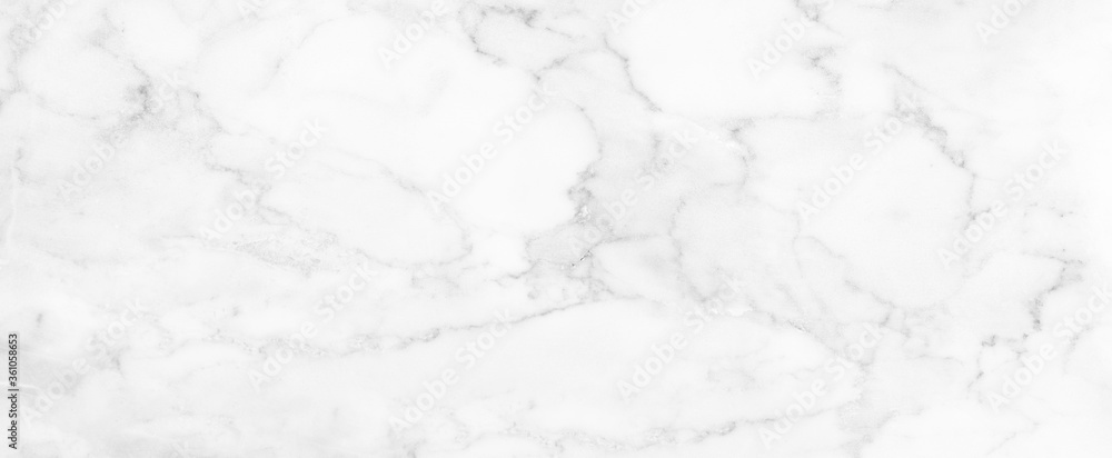 Obraz premium Marble granite white panorama background wall surface black pattern graphic abstract light elegant gray for do floor ceramic counter texture stone slab smooth tile silver natural.