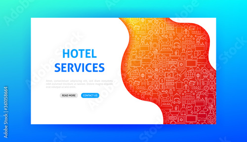Hotel Services Landing Page