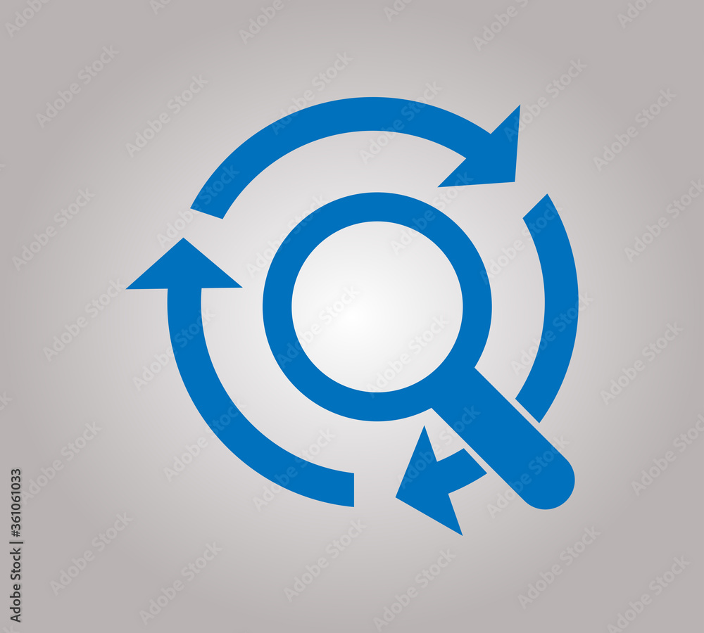search tracking icon vector illustration. search tracking icon vector illustration.