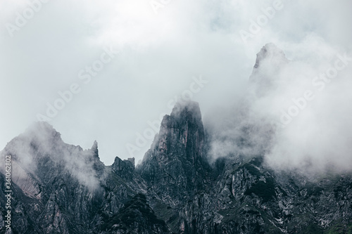 Bergpanorma ain Vorarlberg photo