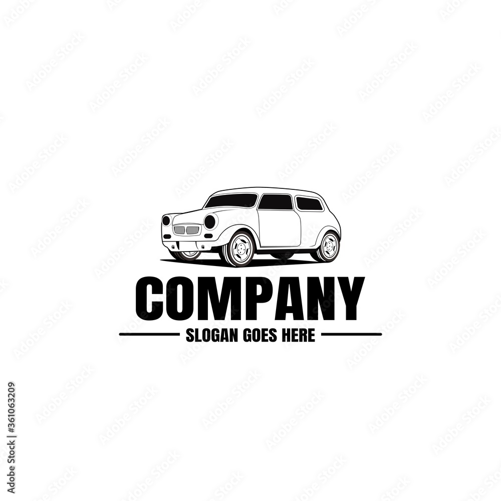 Vehicle logo template. Car icon for business design. Rent, repair, shop garage concept. Vehicle logo template. Car icon for business design. Rent, repair, shop garage concept.