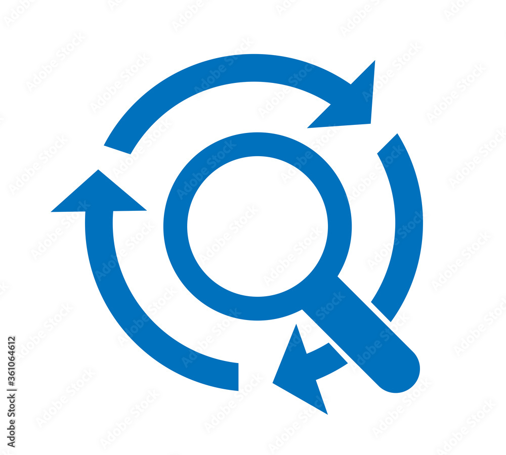 search tracking icon vector illustration. search tracking icon vector illustration.