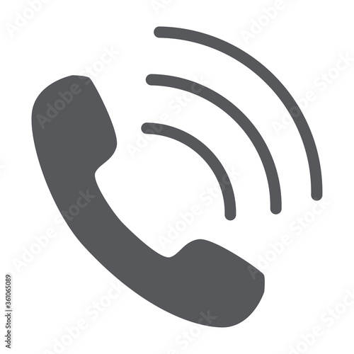 Phone call icon vector isolated on white background. Call icon in a flat style. Trendy telephone template for web site, sign, symbol, ui and logo design. Modern phone call icon, vector illustration