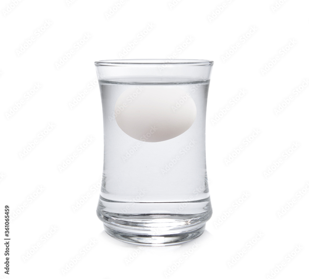 Lifehack: Put the egg in the water. If it sinks to the bottom, it is fresh; if it floats, it's too old or rotten Lifehack: Put the egg in the water. If it sinks to the bottom, it is fresh; if it floats, it's too old or rotten