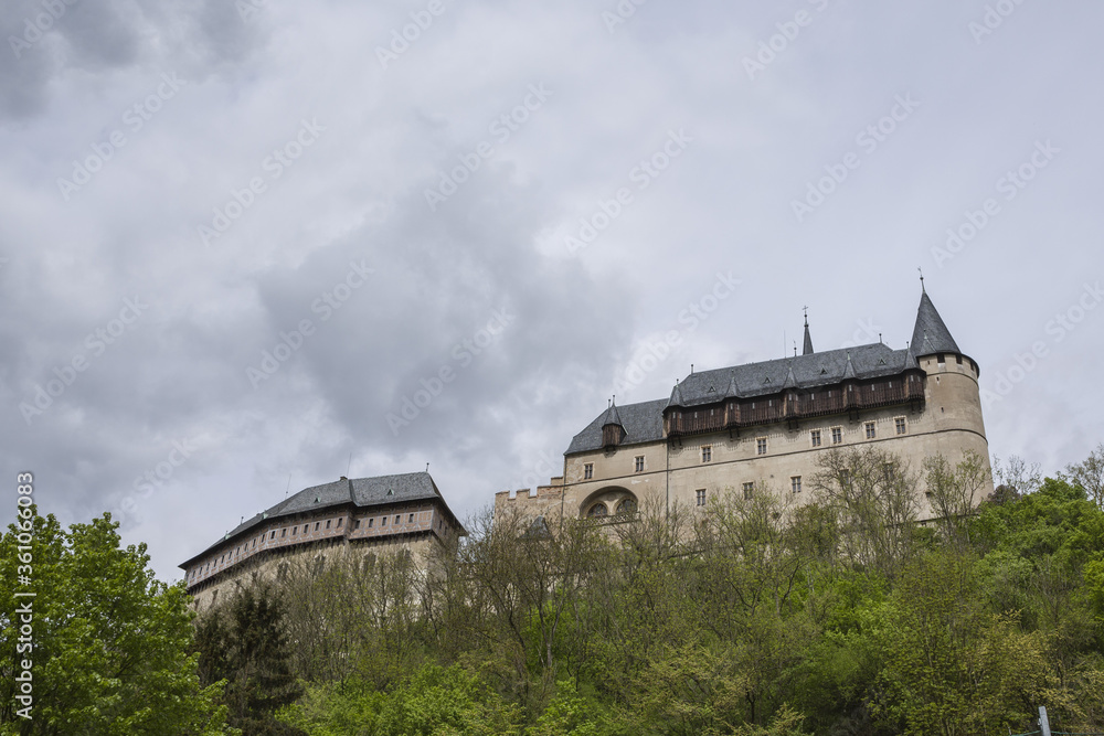 Karlštejn Castle czech panorama Karlštejn Castle czech panorama