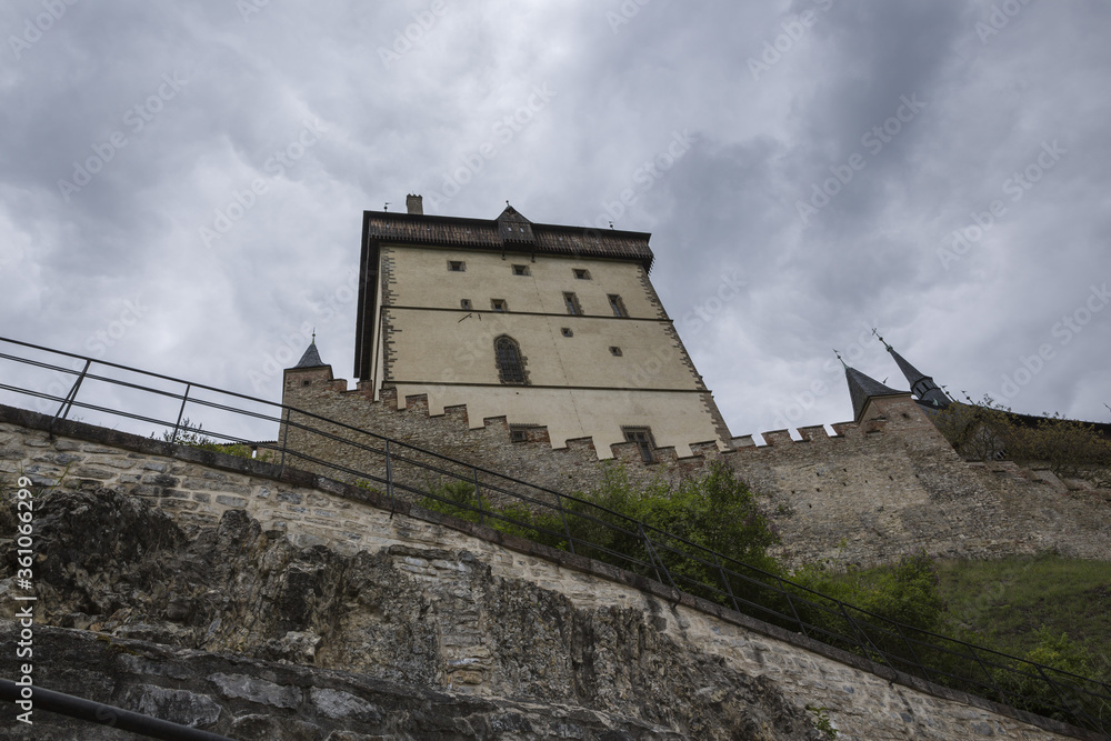 Fototapeta premium Karlštejn Castle czech panorama