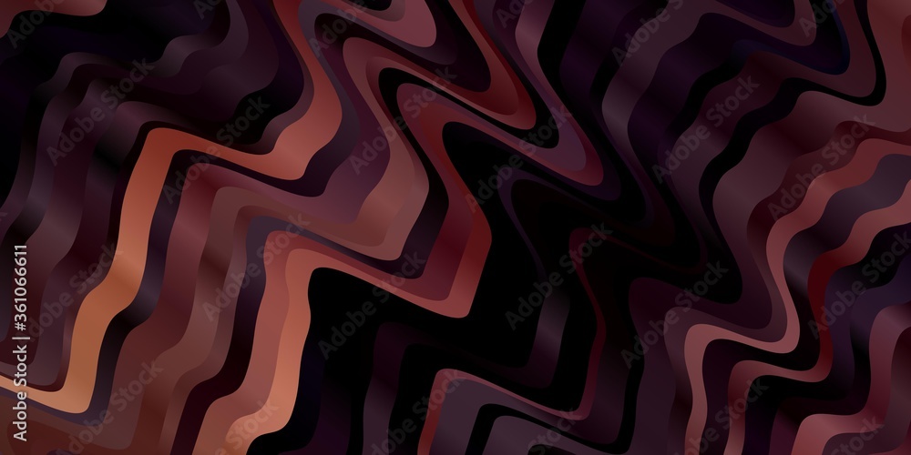 Dark Pink vector pattern with wry lines. Abstract illustration with gradient bows. Pattern for websites, landing pages. Dark Pink vector pattern with wry lines. Abstract illustration with gradient bows. Pattern for websites, landing pages.