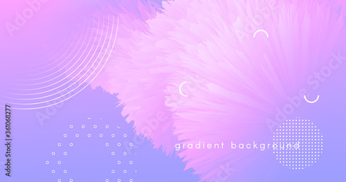Pink Abstracts Design. Flow...