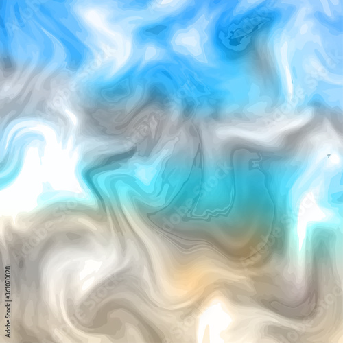Modern colorful liquid waves. Art design.